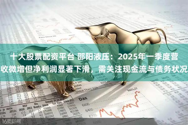 十大股票配资平台 邵阳液压：2025年一季度营收微增但净利润显著下滑，需关注现金流与债务状况